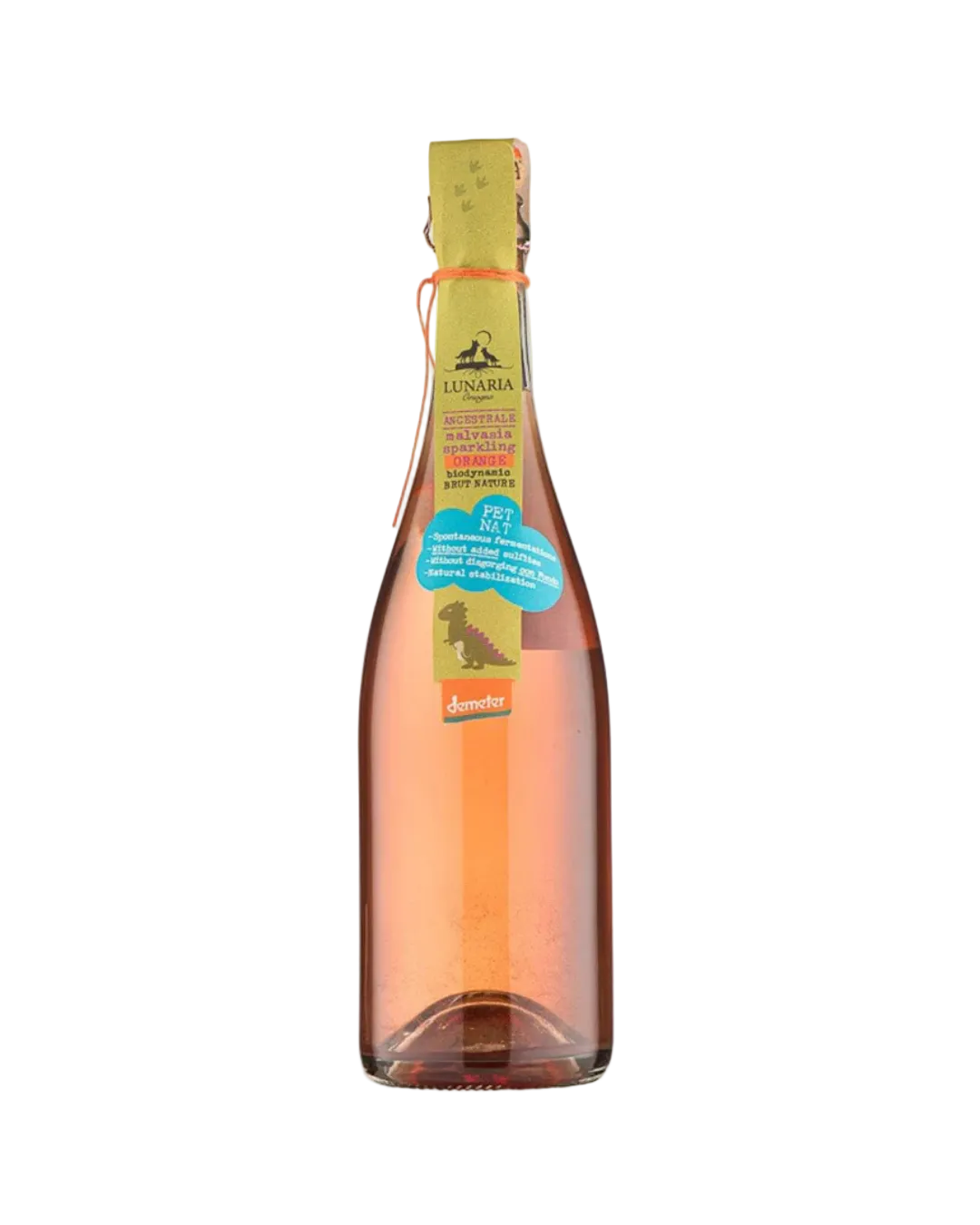 PET NAT , Malvasia Sparkling Ancestral, Skin Contact Orange, Brut Nature 2024